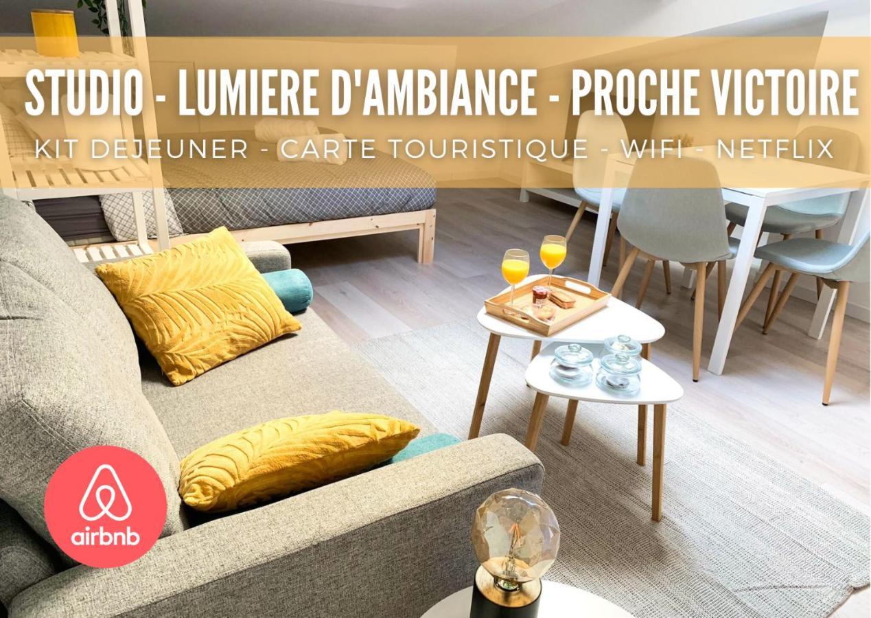 Studio Avec Lumiere D'Ambiance - Proche Victoire Διαμέρισμα Μπορντό Εξωτερικό φωτογραφία